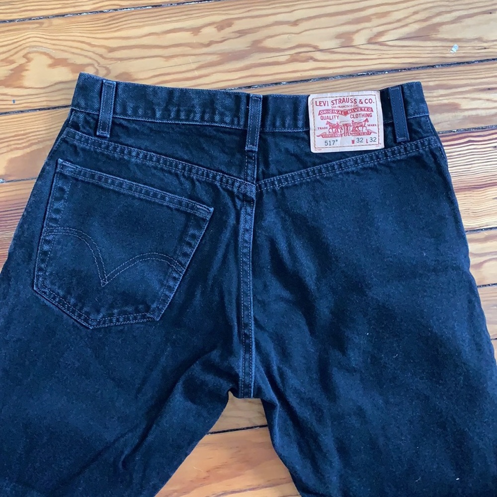 Rare black, one back pocket Levi’s